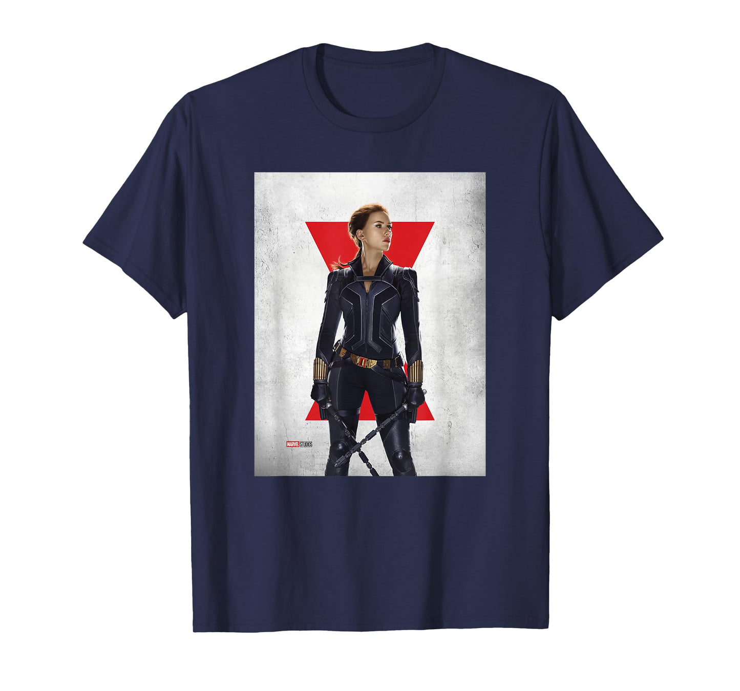 Marvel Black Widow Natasha Romanoff Movie Poster T-Shirt