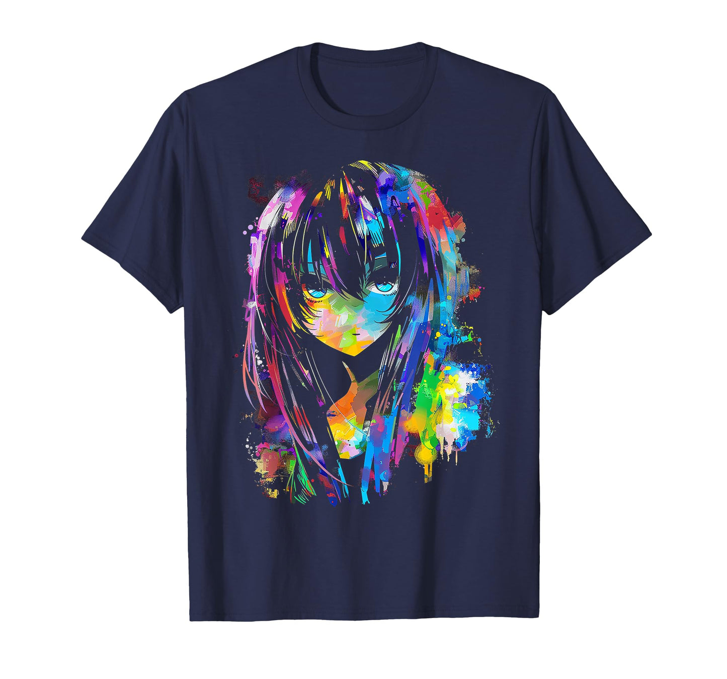 Anime Manga Graphic Colorful Art Anime T-Shirt
