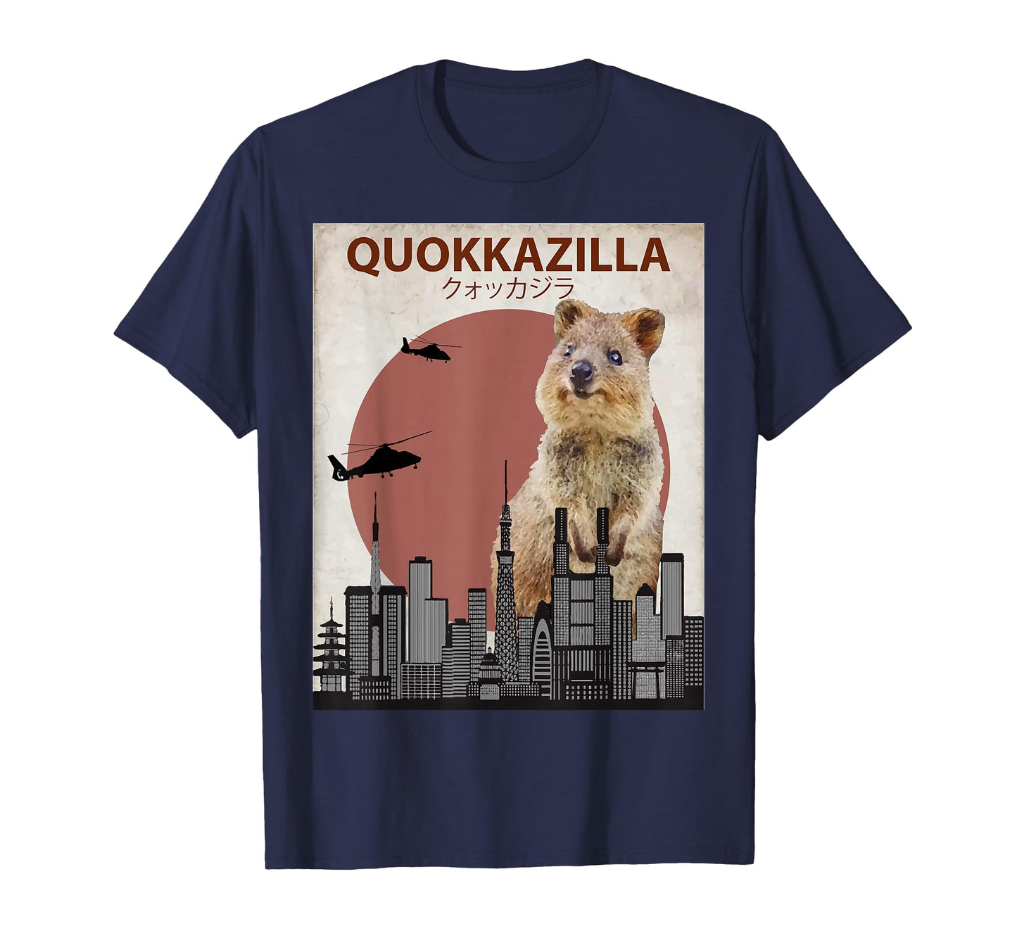 Funny Quokka T-Shirt | Giant Australia Monster T-Shirt