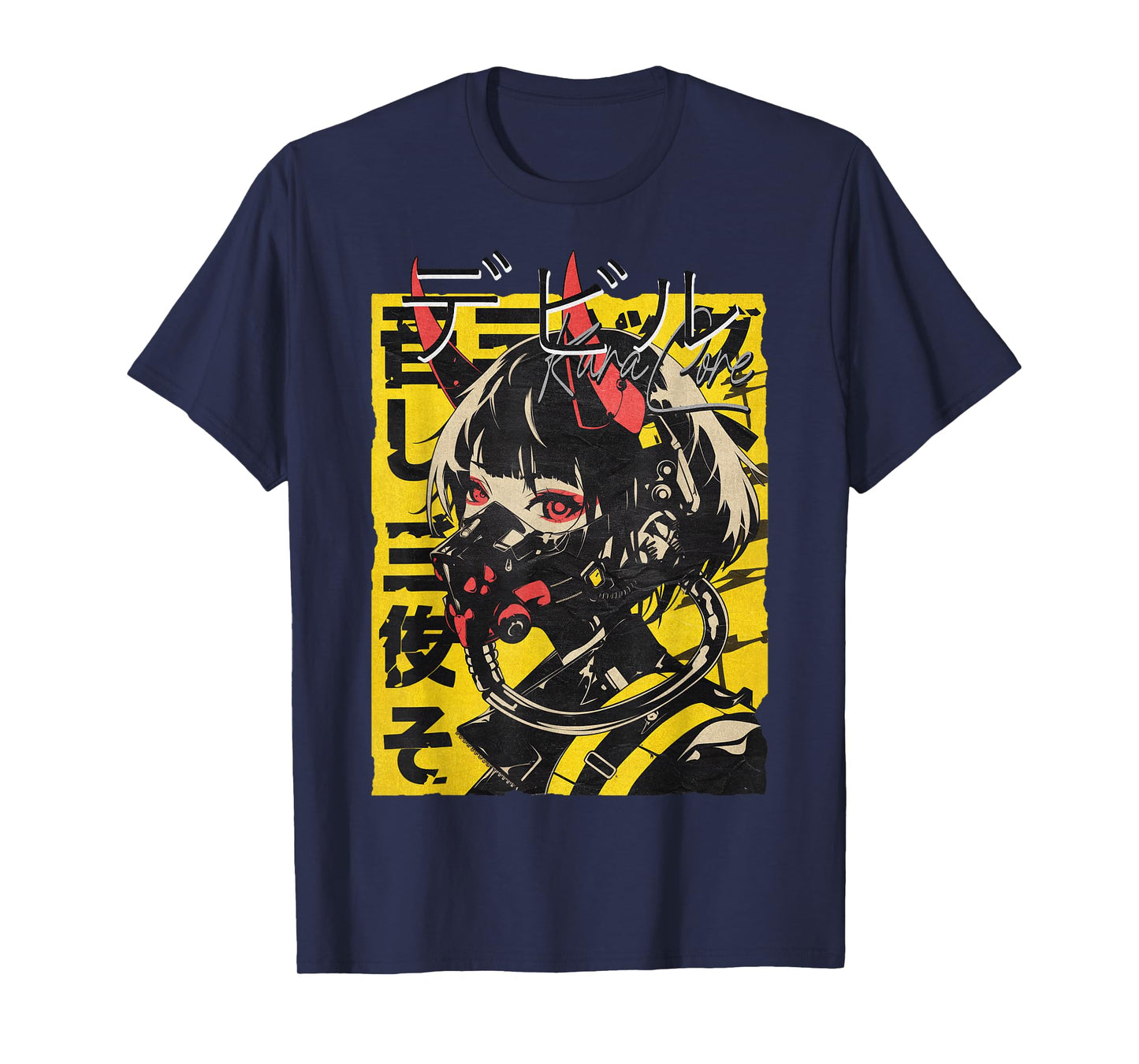 Japan Streetwear Cyberpunk Y2K Techwear Retro Manga Anime T-Shirt