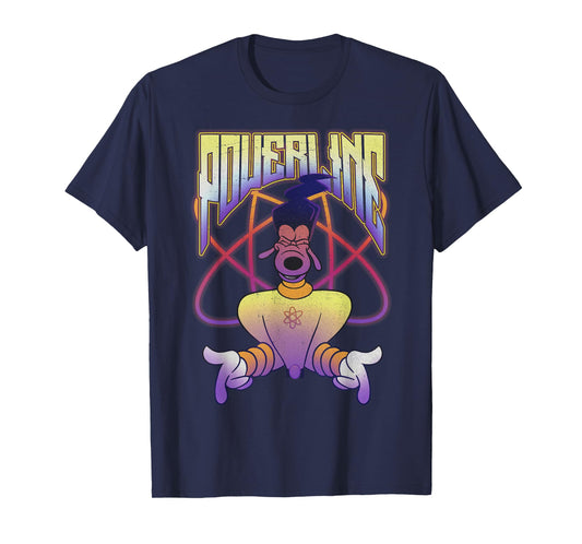 Disney A Goofy Movie Powerline Logo Portrait Short Sleeve T-Shirt