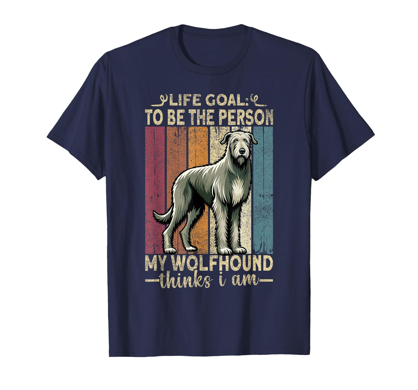 Irish Dog Adoption Pet Accessories Irish Wolfhound T-Shirt