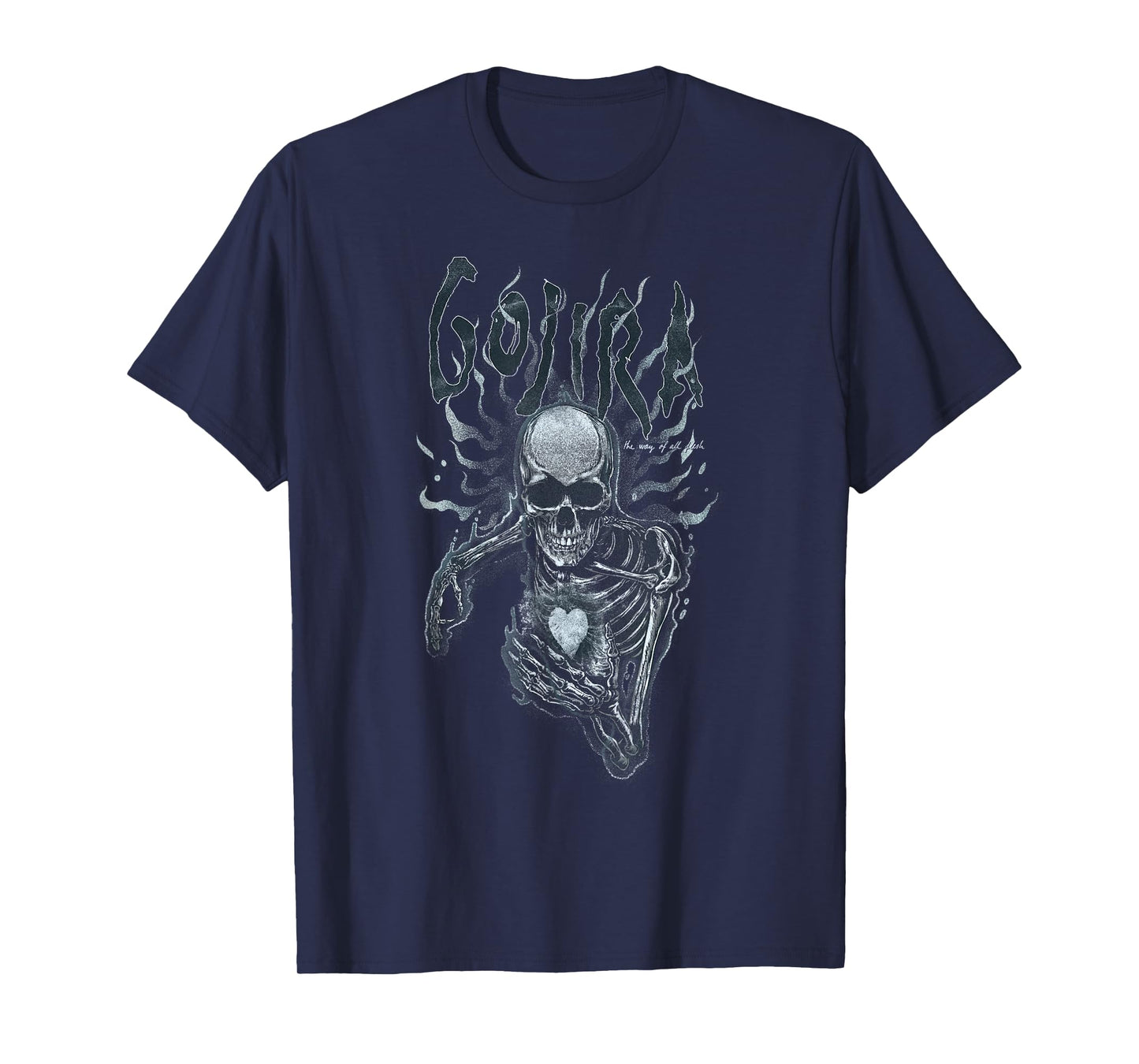 Gojira Skeleton Heart T-Shirt