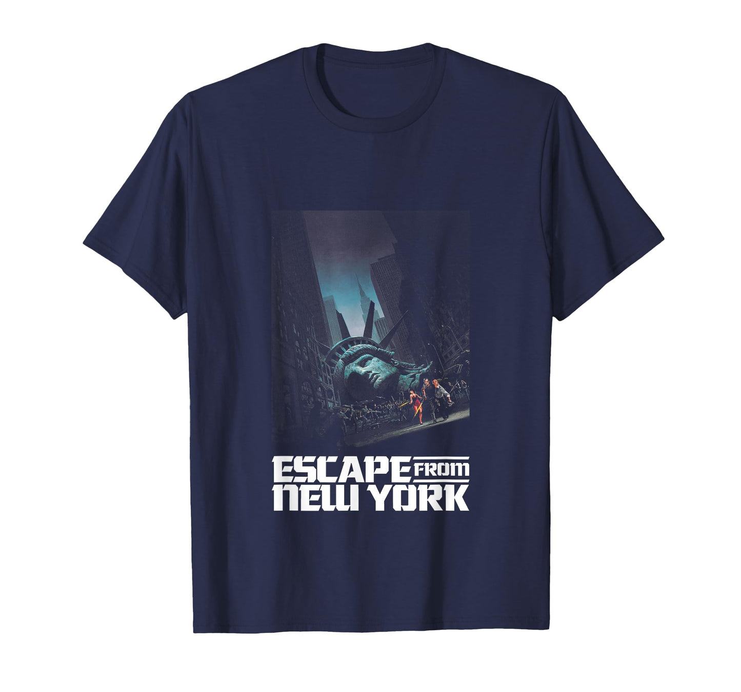 Escape From New York Fallen Statue Of Liberty T-Shirt