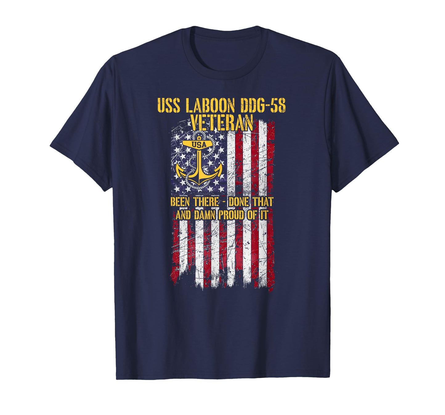 USS Laboon DDG-58 Destroyer Veteran T-Shirt
