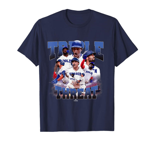Corey Seager, M. Semien & Adolis García | TX | MLBTRIO4005 T-Shirt