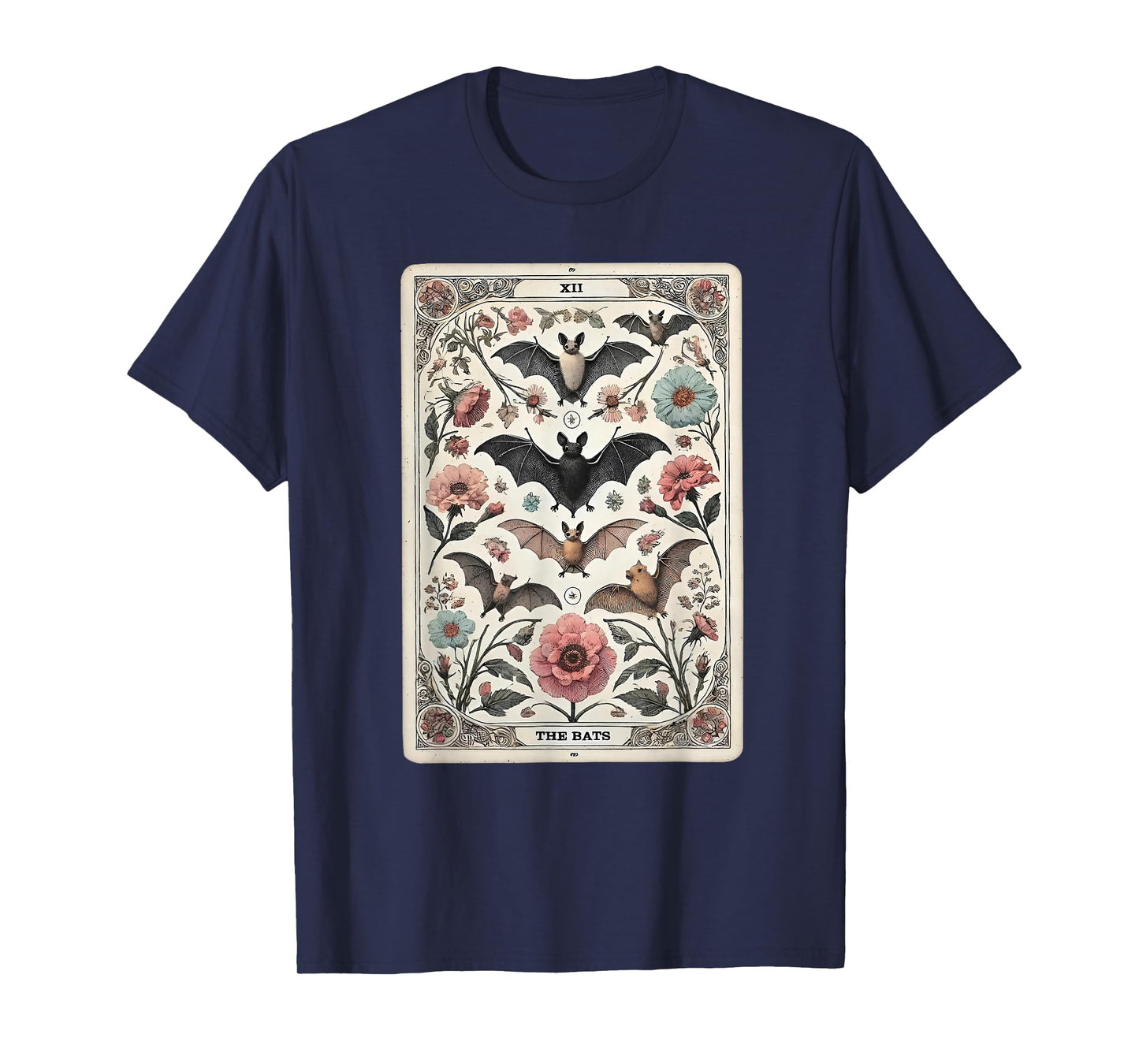 The Bats Tarot Card Halloween Spooky Season Trick Or Treat T-Shirt