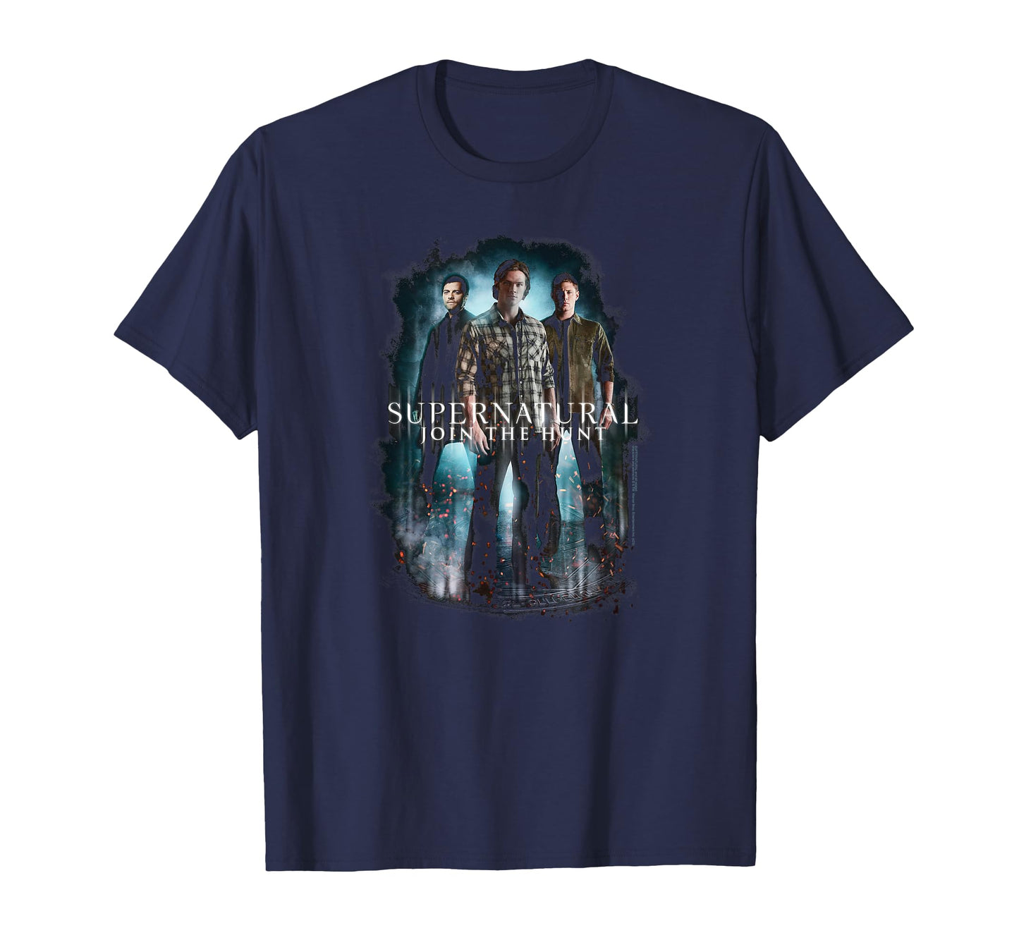 Supernatural Join The Hunt Group Photo Poster TV Show T-Shirt