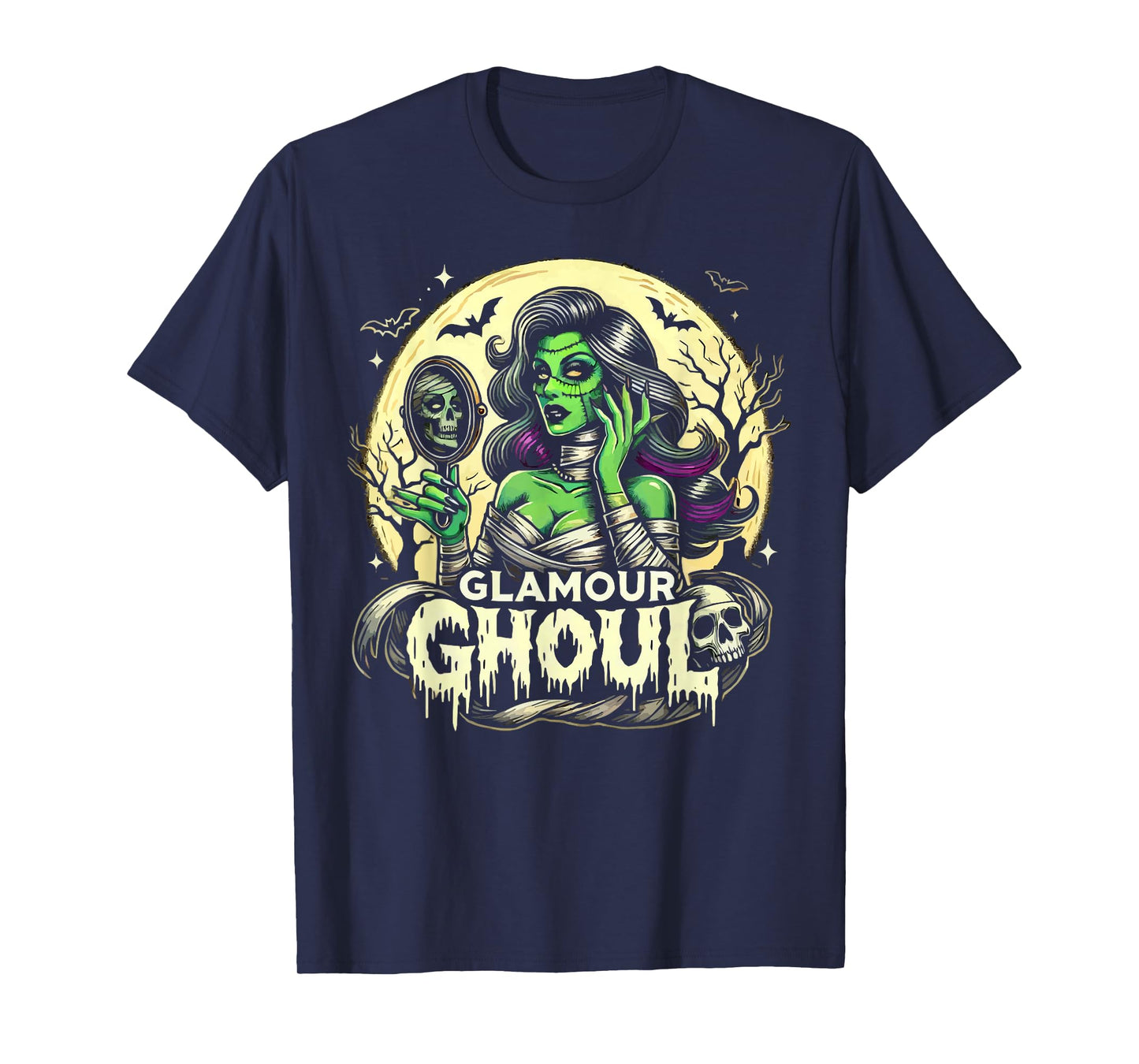 Halloween Ghoul Lover Spooky Ghost Scary Trick Or Treat T-Shirt