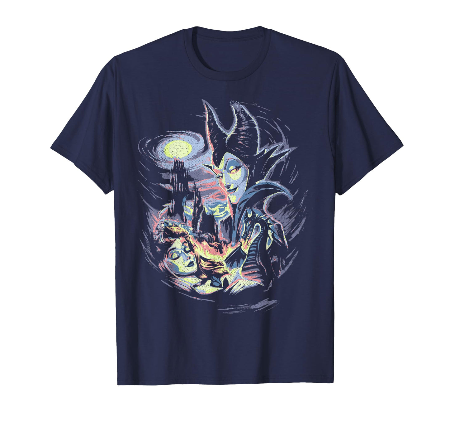 Disney Sleeping Beauty Maleficent Painting Graphic T-Shirt T-Shirt