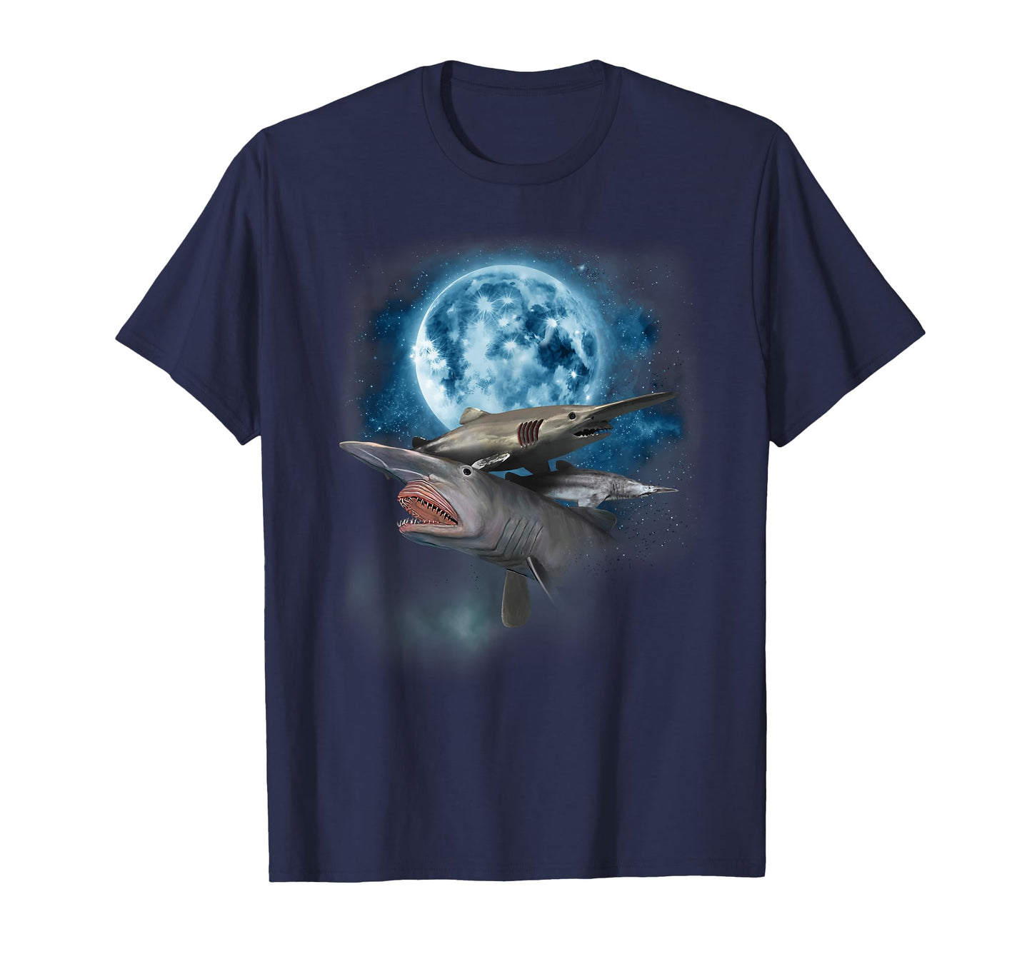 Goblin Shark Shirt - Howling at the Moon Goblin Shark T-Shirt