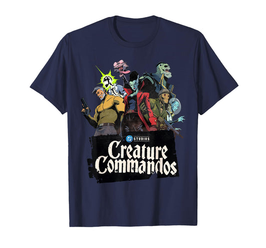 Creature Commandos Group Pose T-Shirt