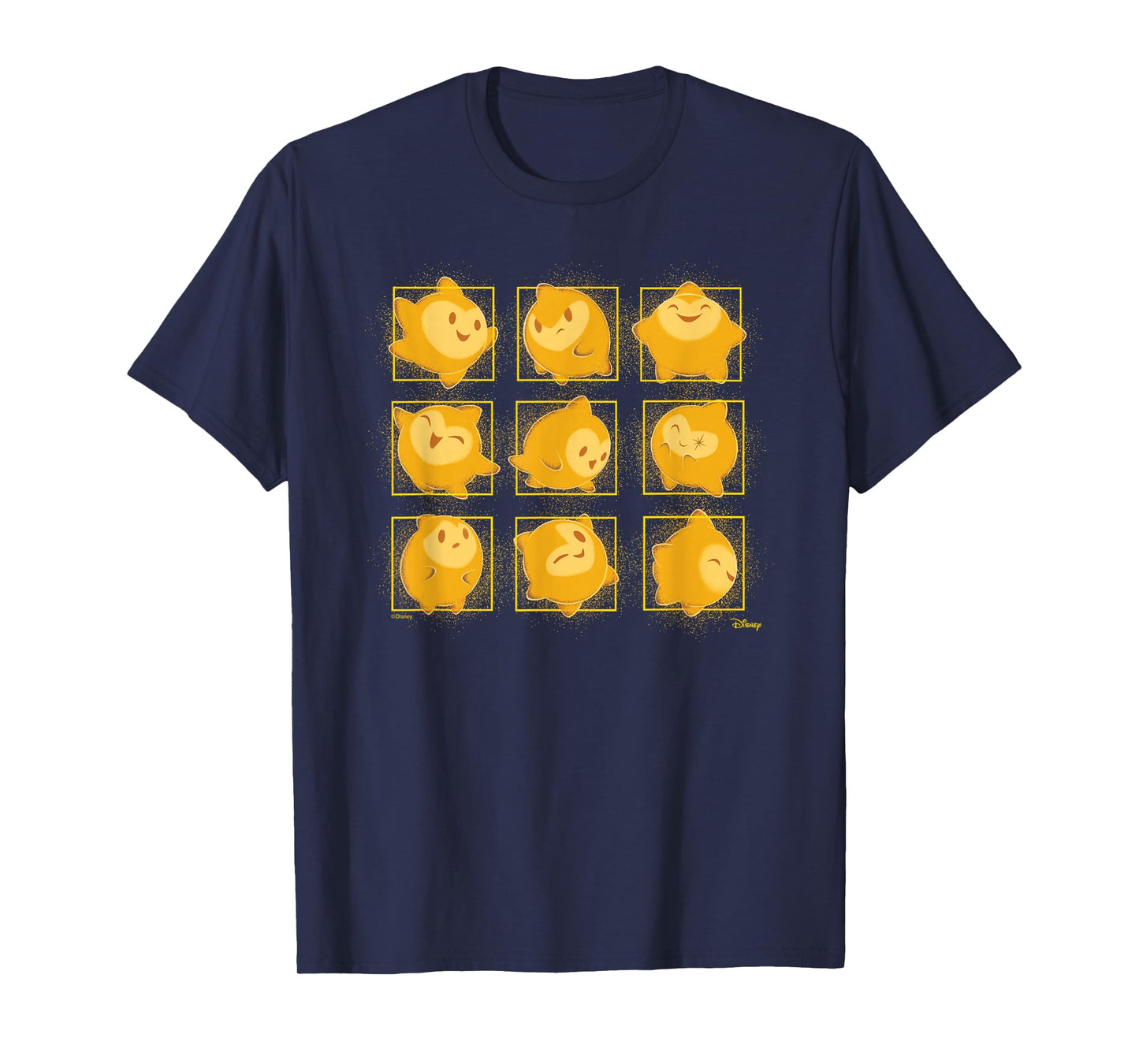 Wish - Star Face Grid T-Shirt