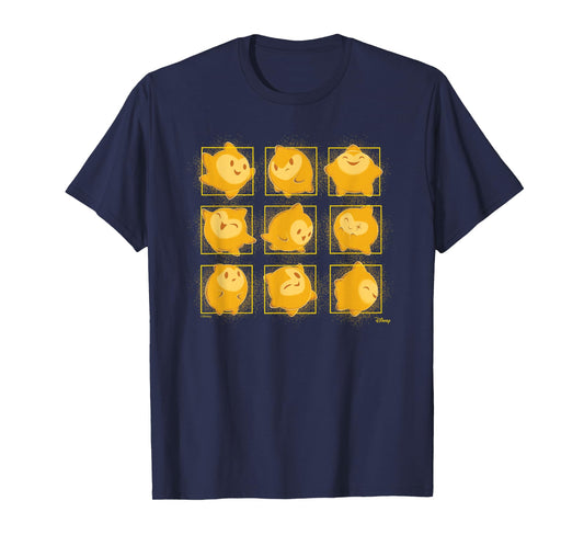 Wish - Star Face Grid T-Shirt