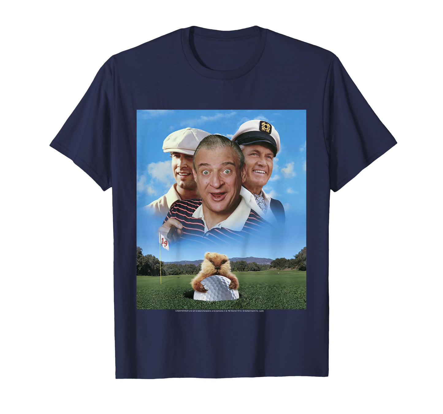 Kids Caddyshack Group Shot Poster T-Shirt