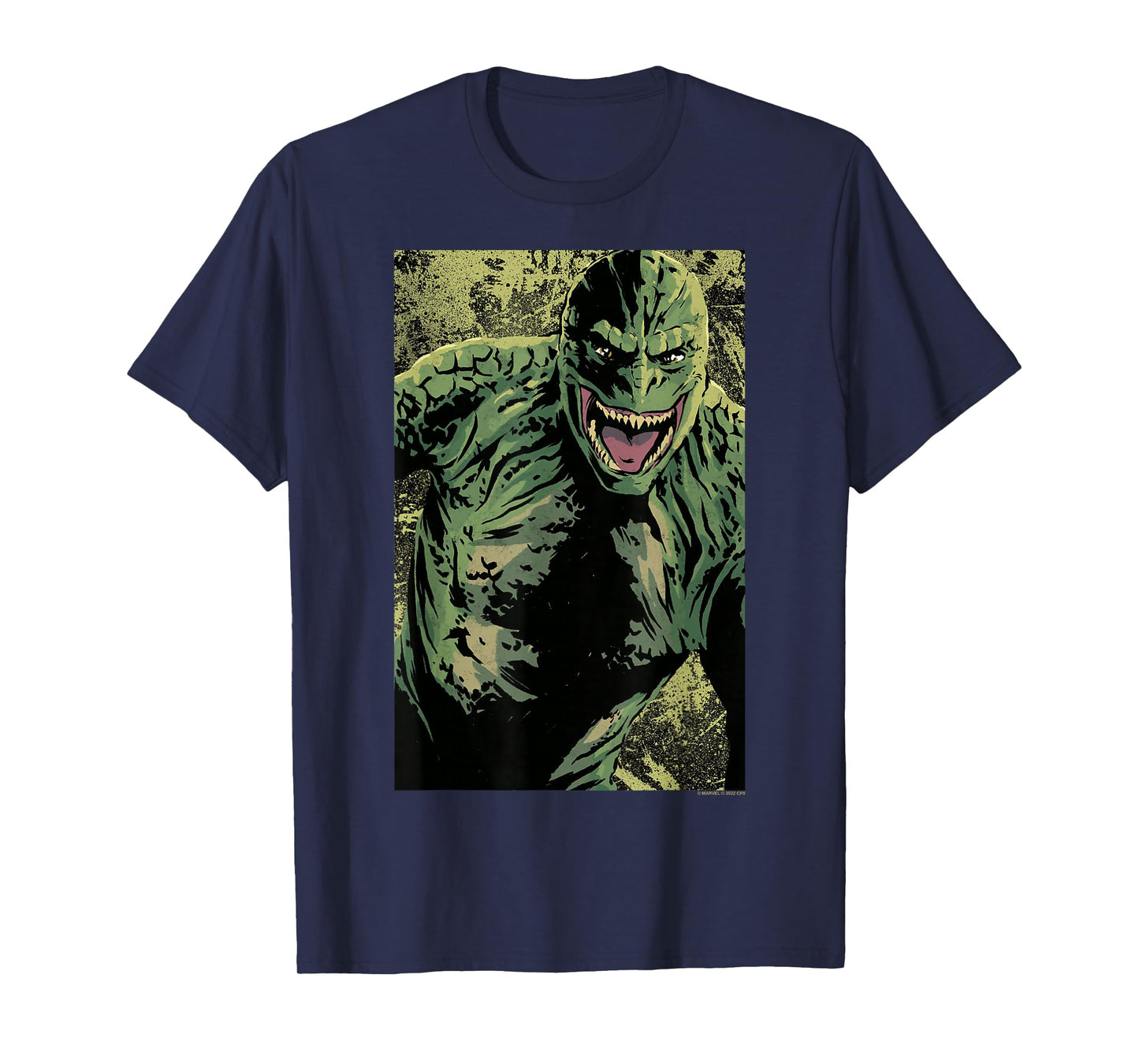 Marvel Spider-Man No Way Home Lizard Stylized Portrait T-Shirt