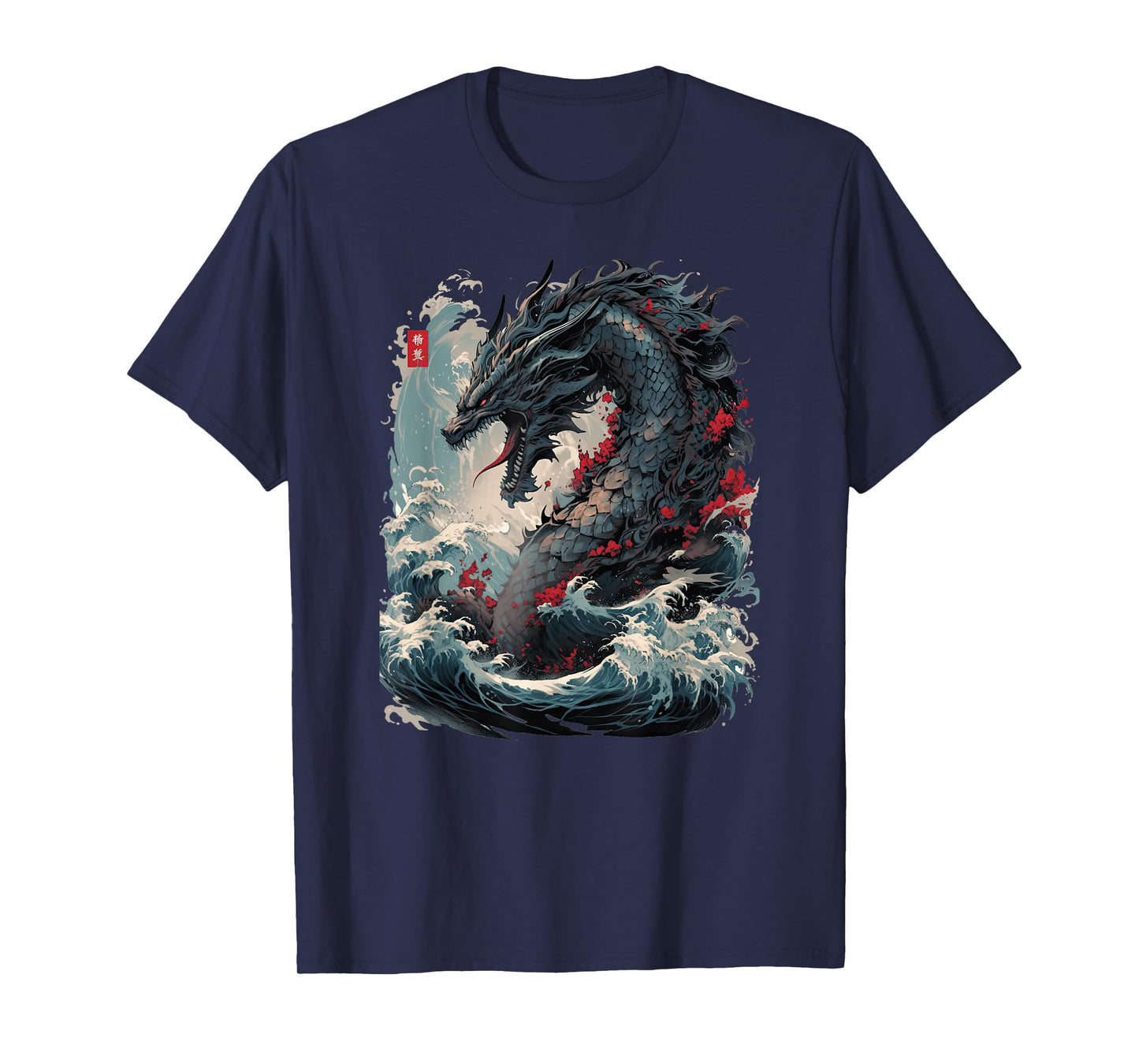 Japanese Aesthetic Dragon japanese art Japan Tattoo T-Shirt