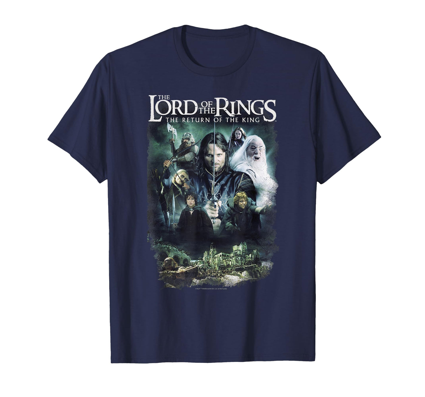 The Lord of The Rings The Return of The King Iconic Poster T-Shirt