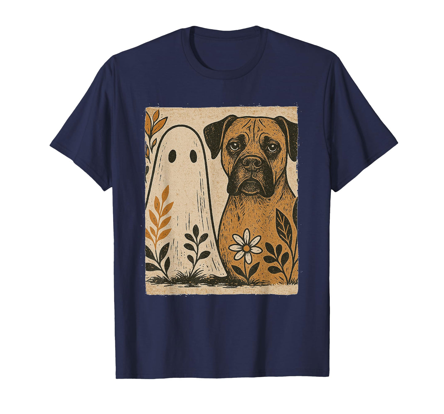 Halloween Halloween Boxer Dog Lovers Costume Men Women Kids T-Shirt