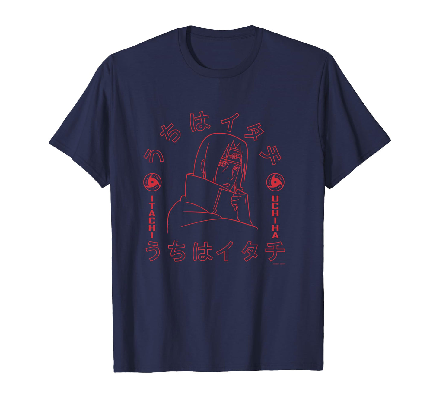 Naruto Shippuden Itachi of The Sharingan Long Sleeve T-Shirt