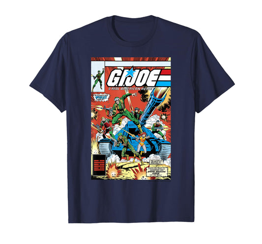 G.I. Joe A Real American Hero Comic Book Cover T-Shirt