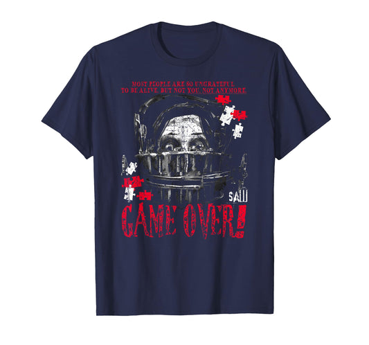 Saw Game Over Head Trap Horror Movie T-Shirt