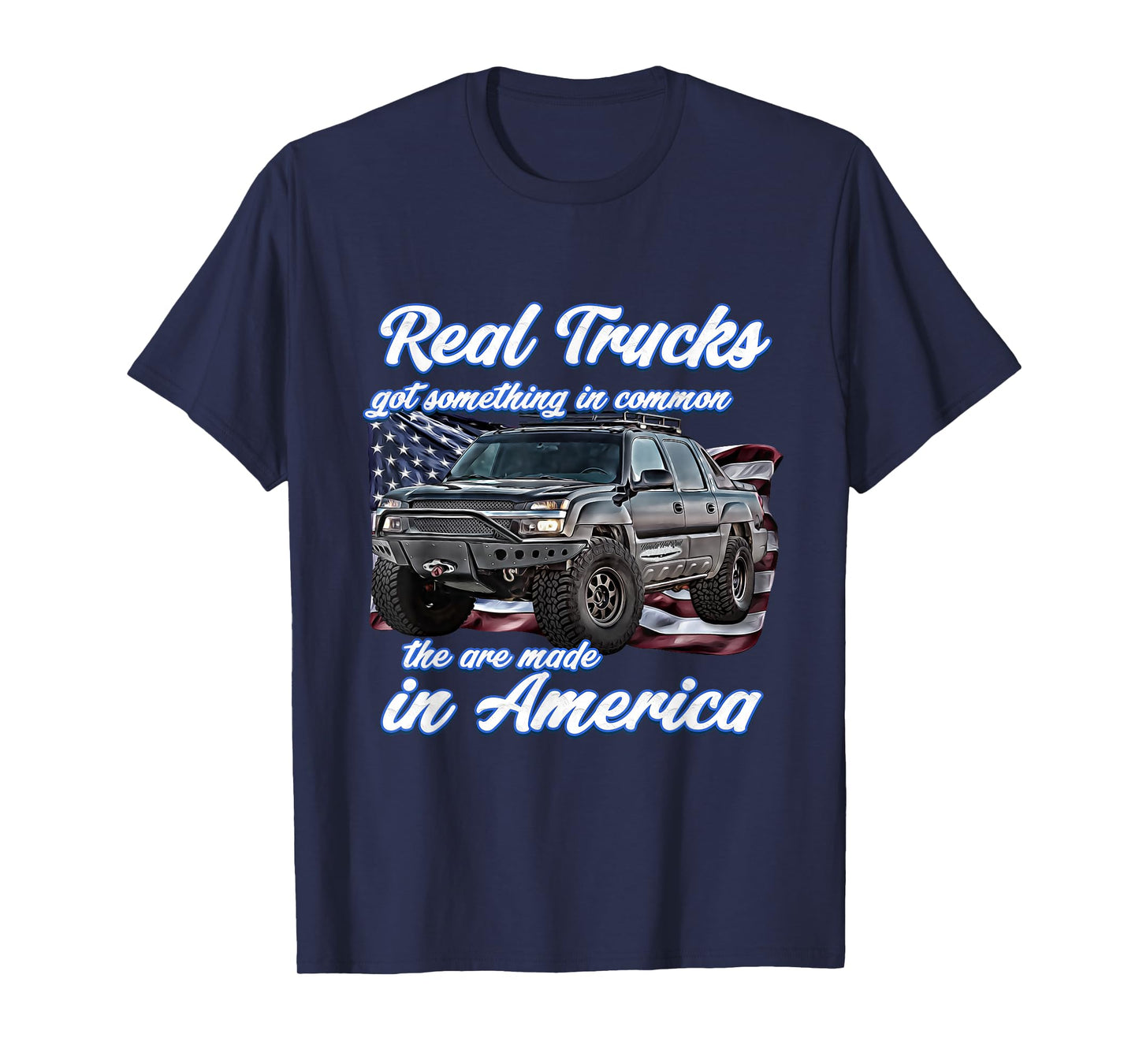 Real american Truck,Avalanche,USA,Patriot,Patriotic,America T-Shirt