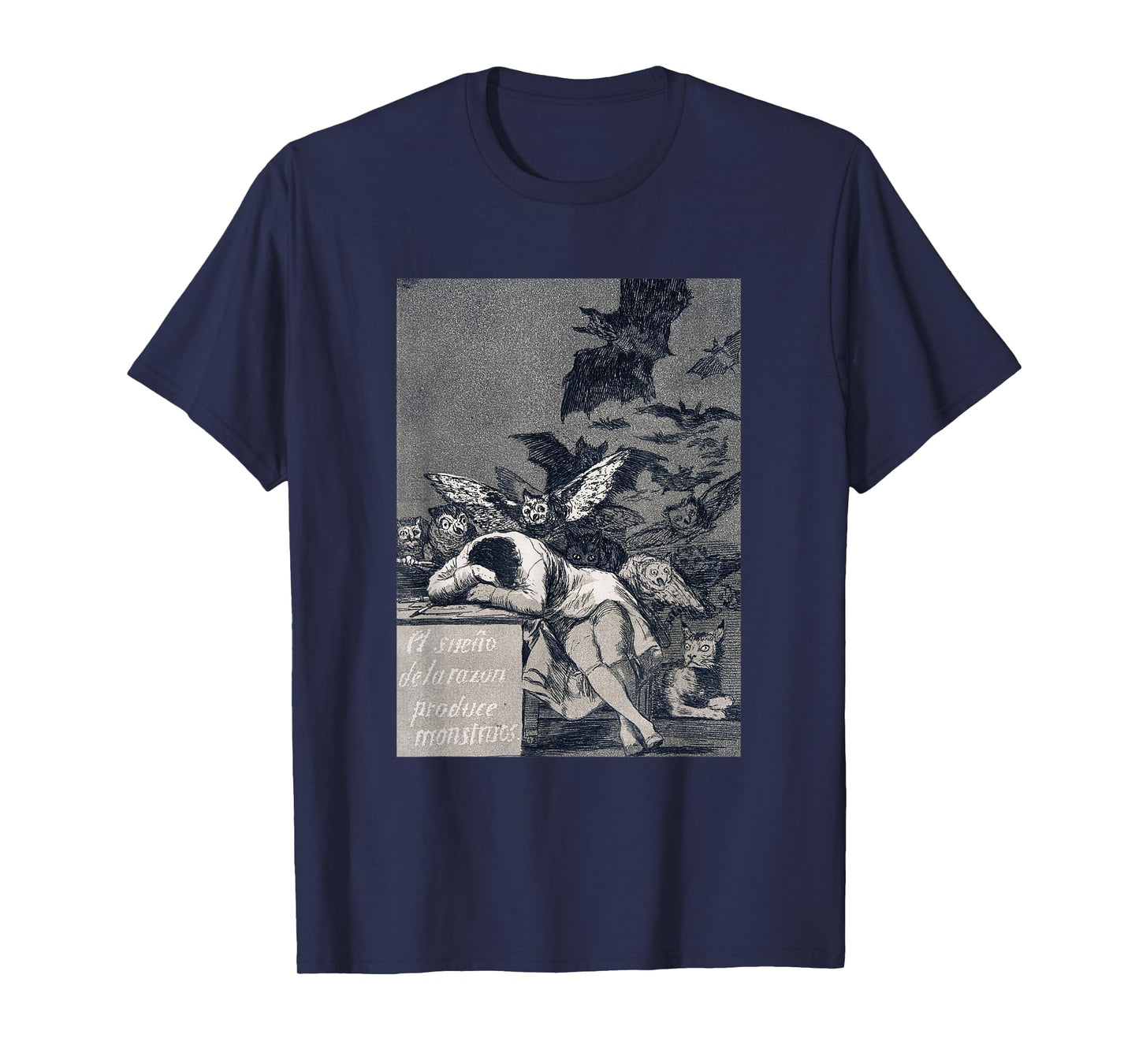 Francisco Goya - The Sleep of Reason Produces Monsters T-Shirt