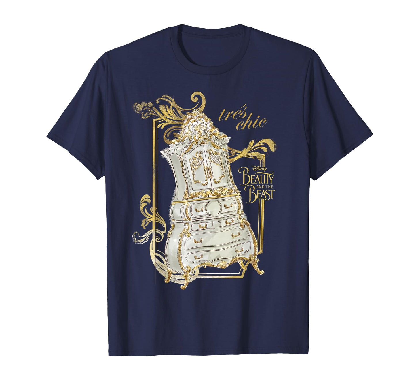 Disney Beauty & The Beast Wardrobe Tres Chic Graphic T-Shirt T-Shirt