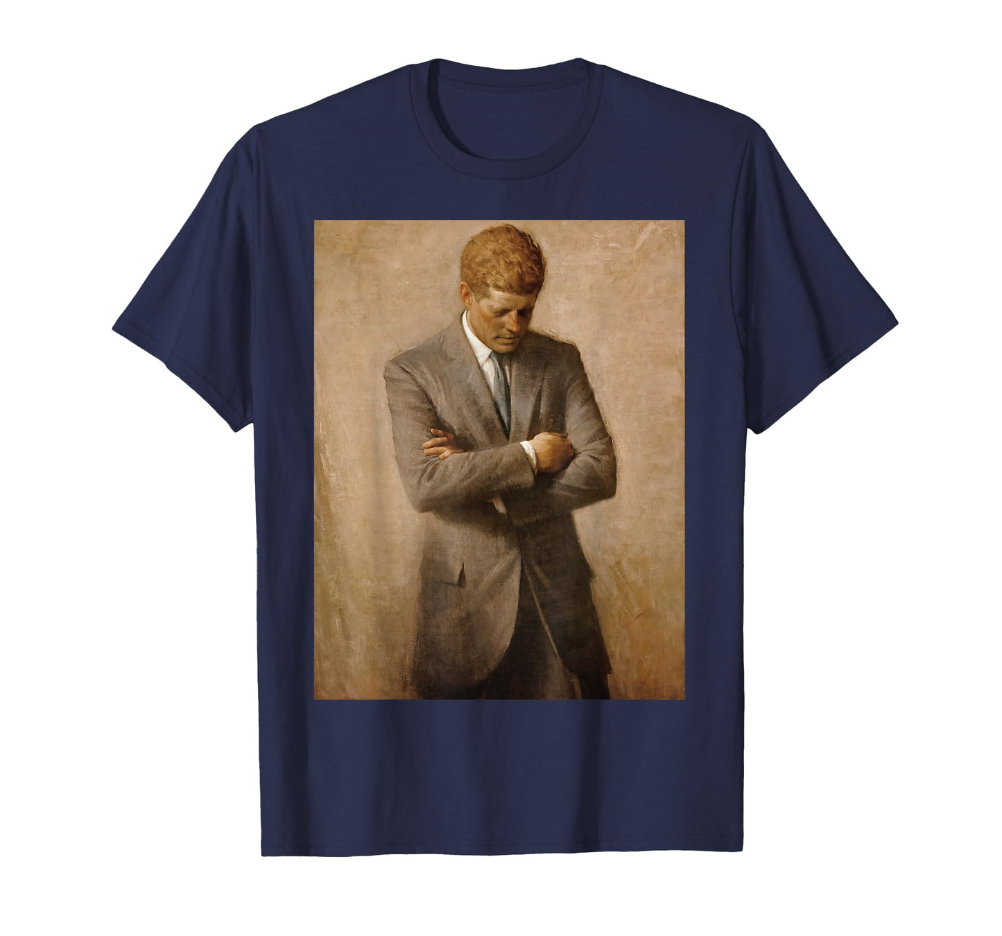 JFK Portrait John F Kennedy USA Historical Most Love USA T-Shirt
