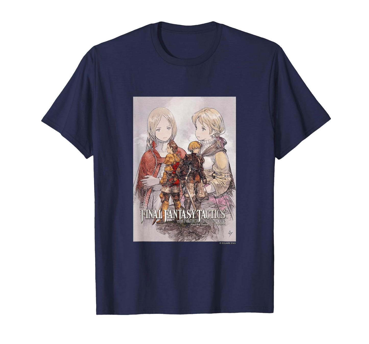 Final Fantasy Tactics: The Ivalice Chronicles Key Visual Art T-Shirt