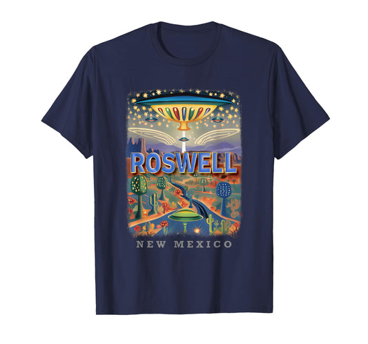 Roswell New Mexico NM Extraterrestrial Encounter SD660 T-Shirt