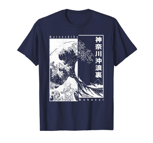 Japanese Great Wave Off Kanagawa Katsushika Hokusai T-Shirt
