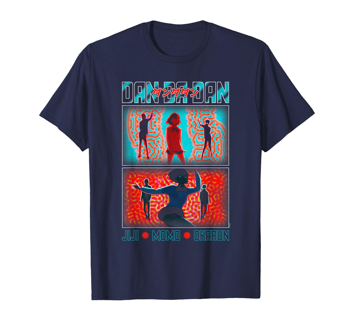 Dan Da Dan Colorful Opening Sequence Dance Anime T-Shirt