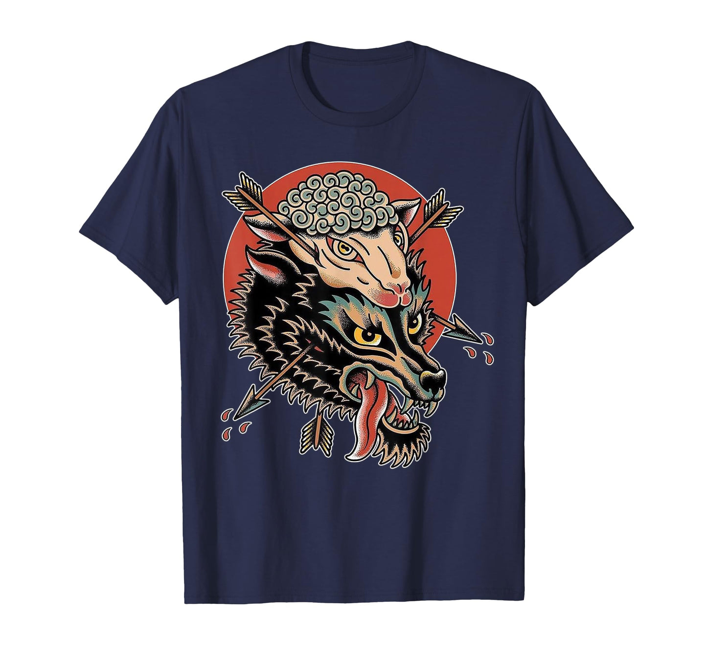 Wolf in Sheep's Clothing Traditional T-Shirt