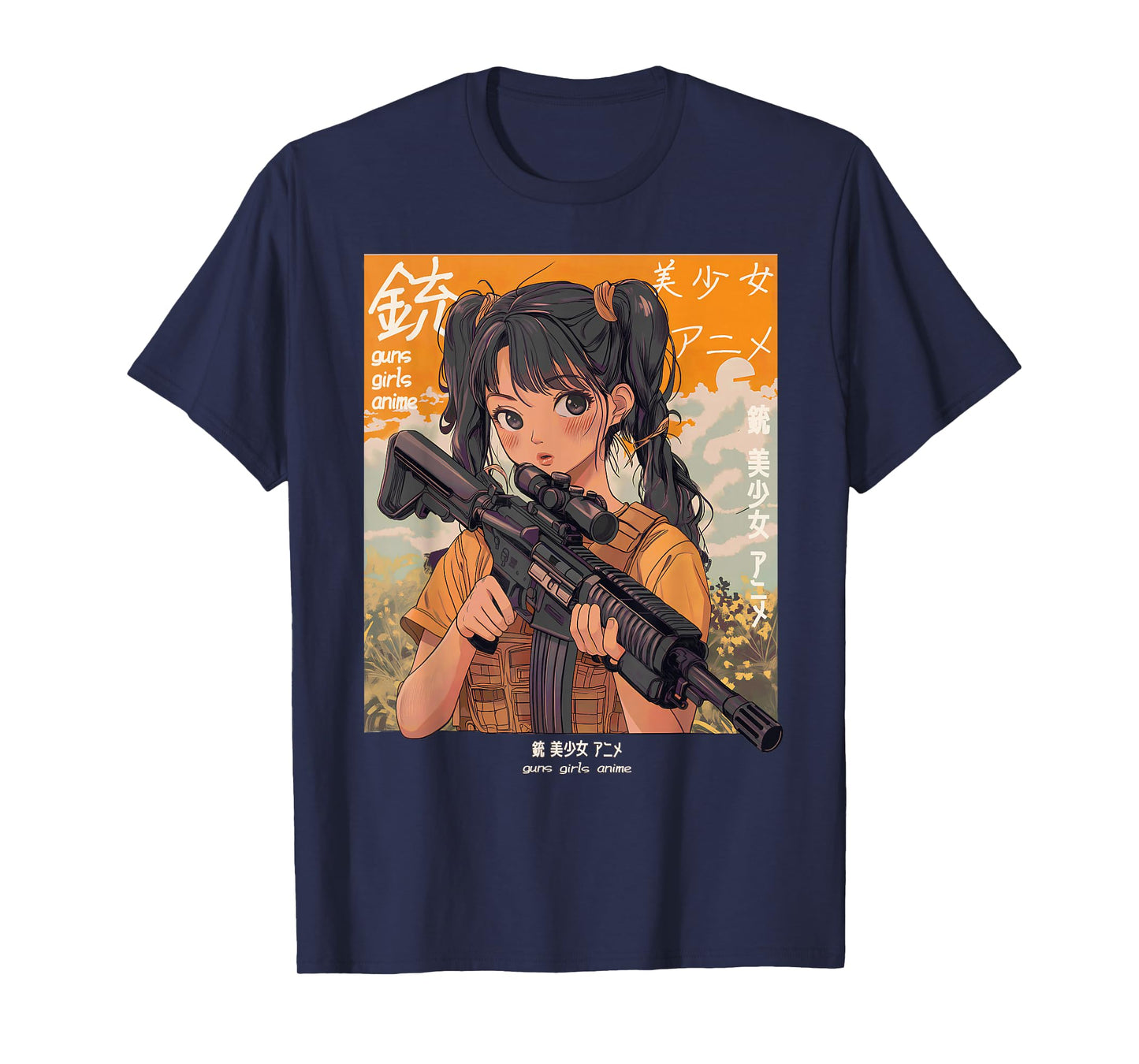 Anime Waifu Graphic T-Shirt
