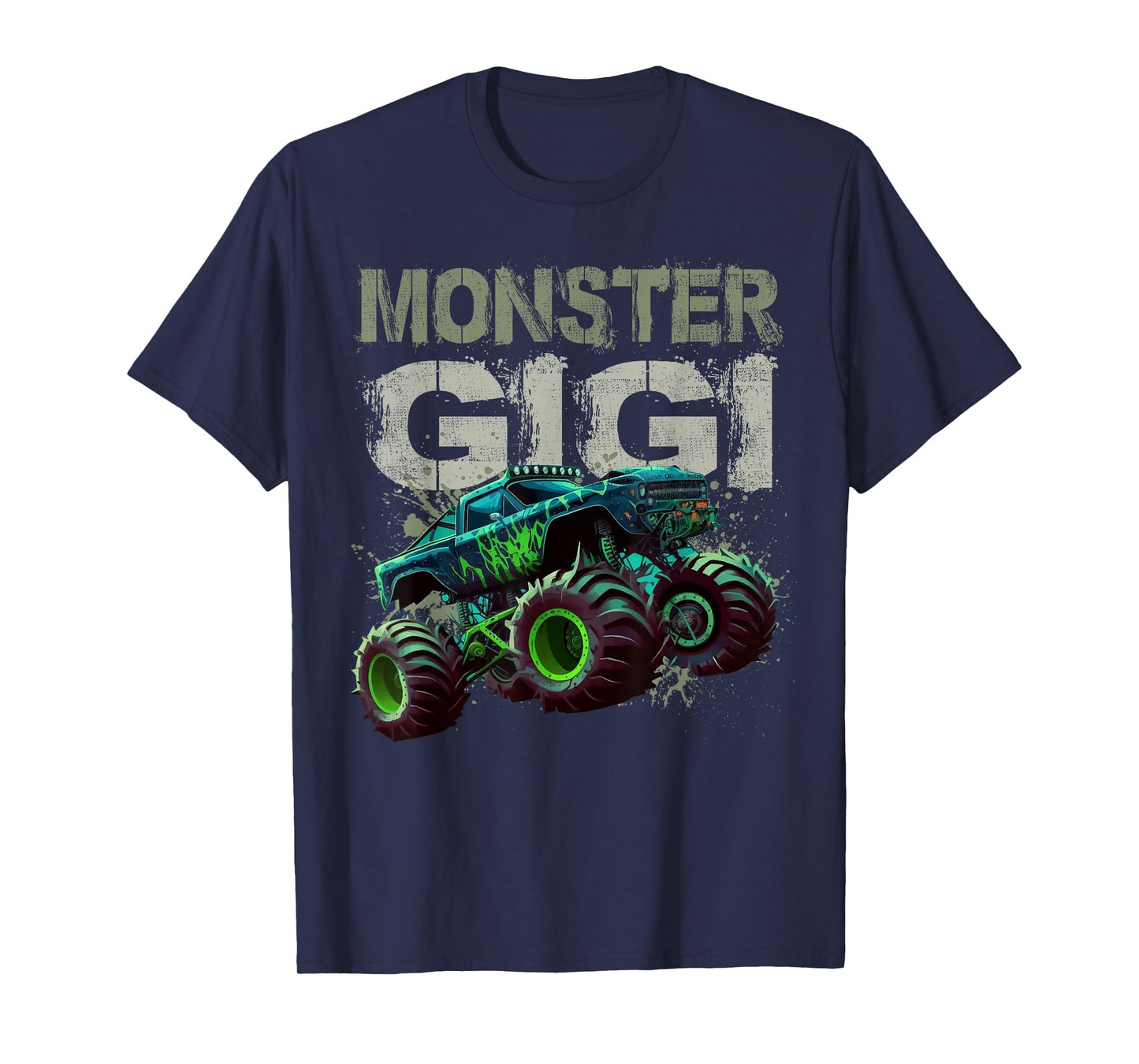Monster Truck Gigi Family Matching Monster Truck Lovers T-Shirt