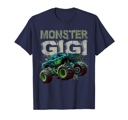 Monster Truck Gigi Family Matching Monster Truck Lovers T-Shirt