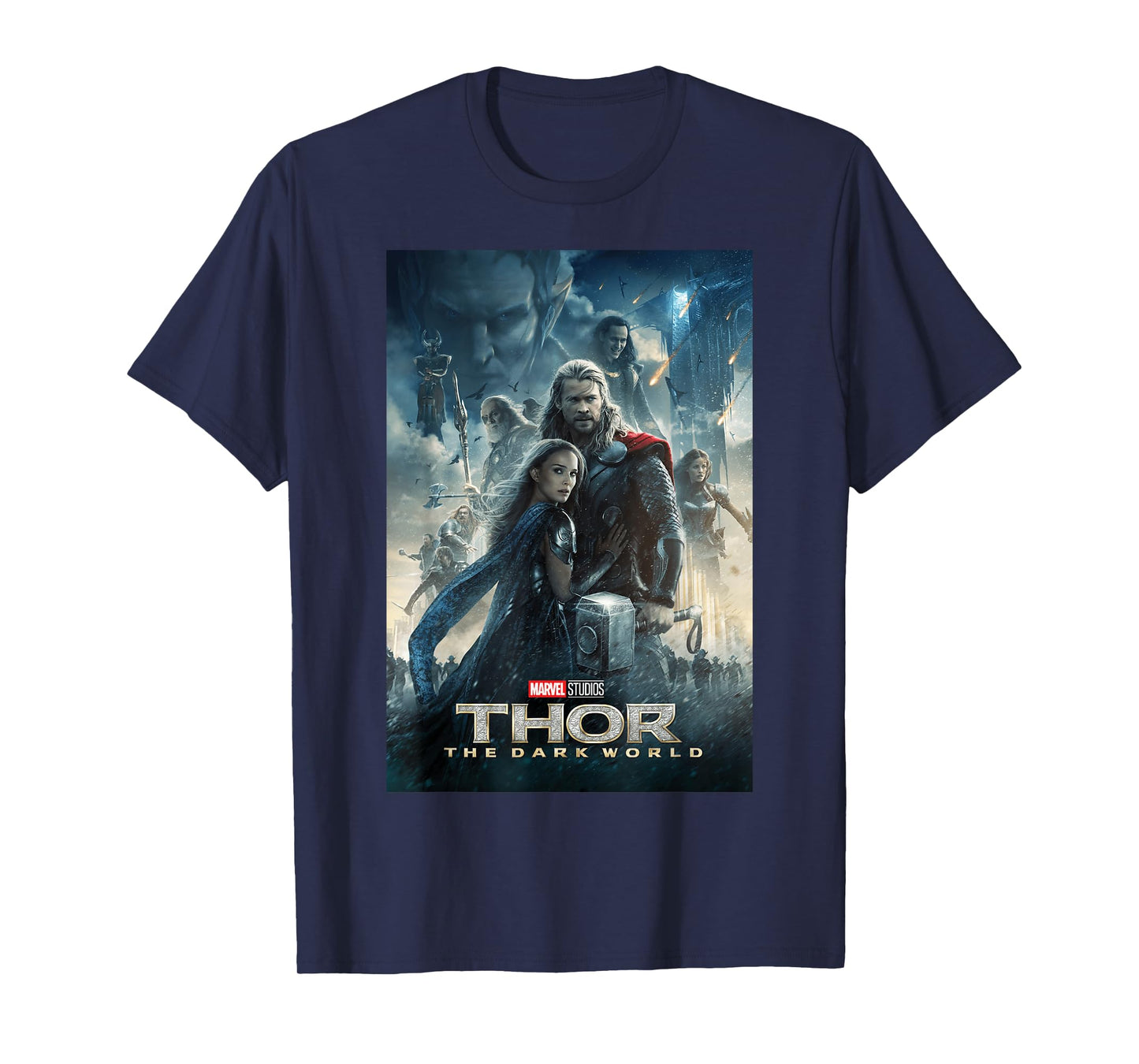 Marvel Studios Thor Dark World Movie Poster Graphic T-Shirt T-Shirt