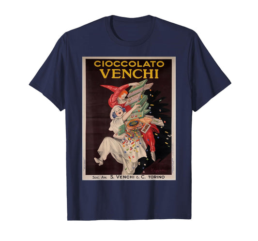 Vintage poster - Cioccolato Venchi Retro T-Shirt T-Shirt