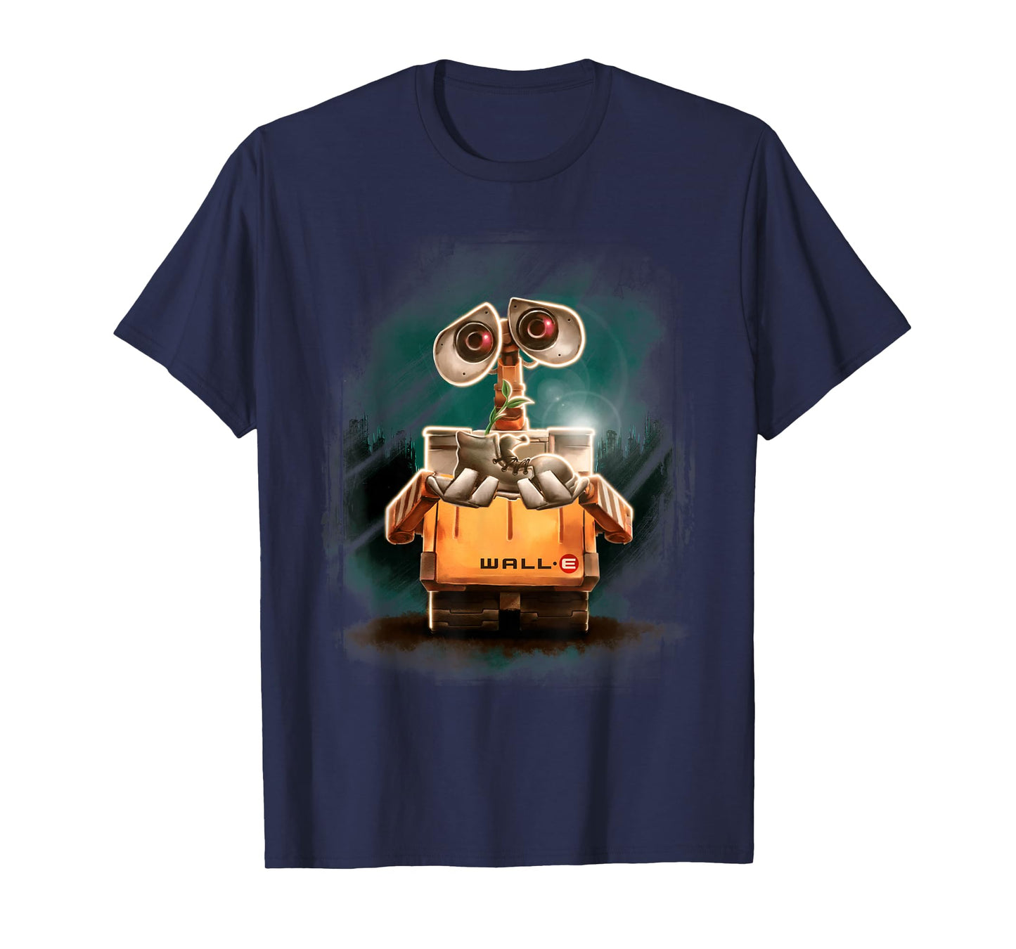 Disney Pixar Wall-E Plant Shoe Night Graphic T-Shirt T-Shirt