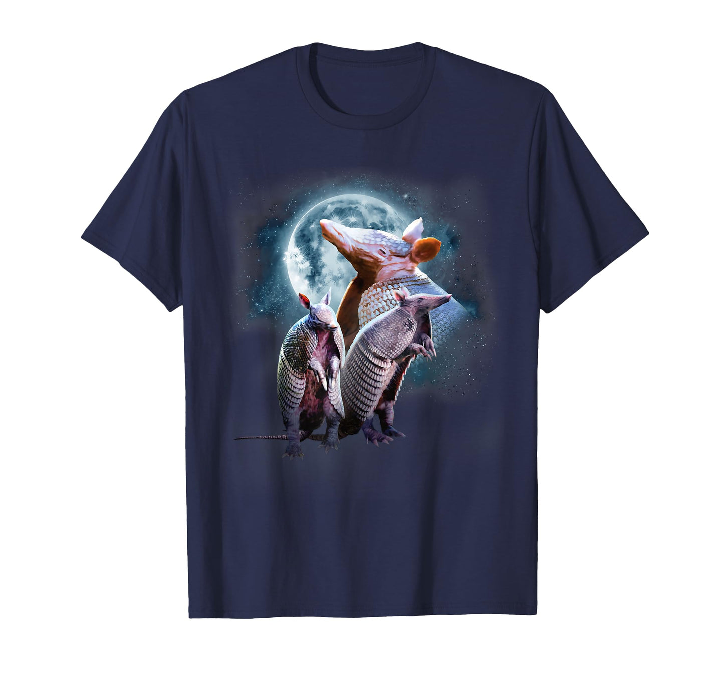 Armadillos Howling at the Moon Shirt - Funny Armadillo T-Shirt