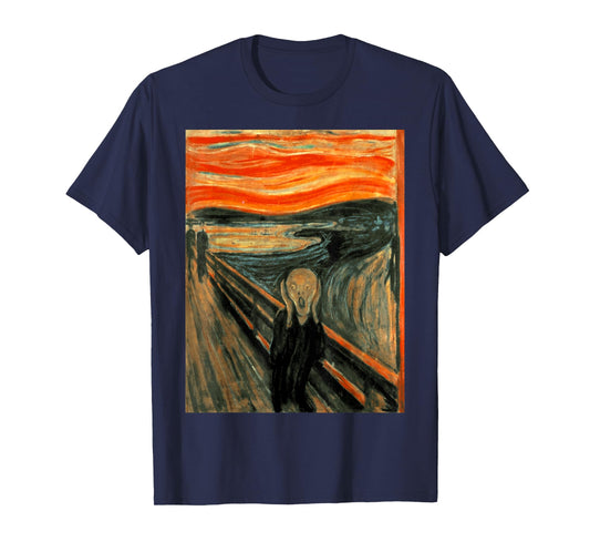 The Scream by Edvard Munch 1893 Expressionism Art Aesthetic T-Shirt
