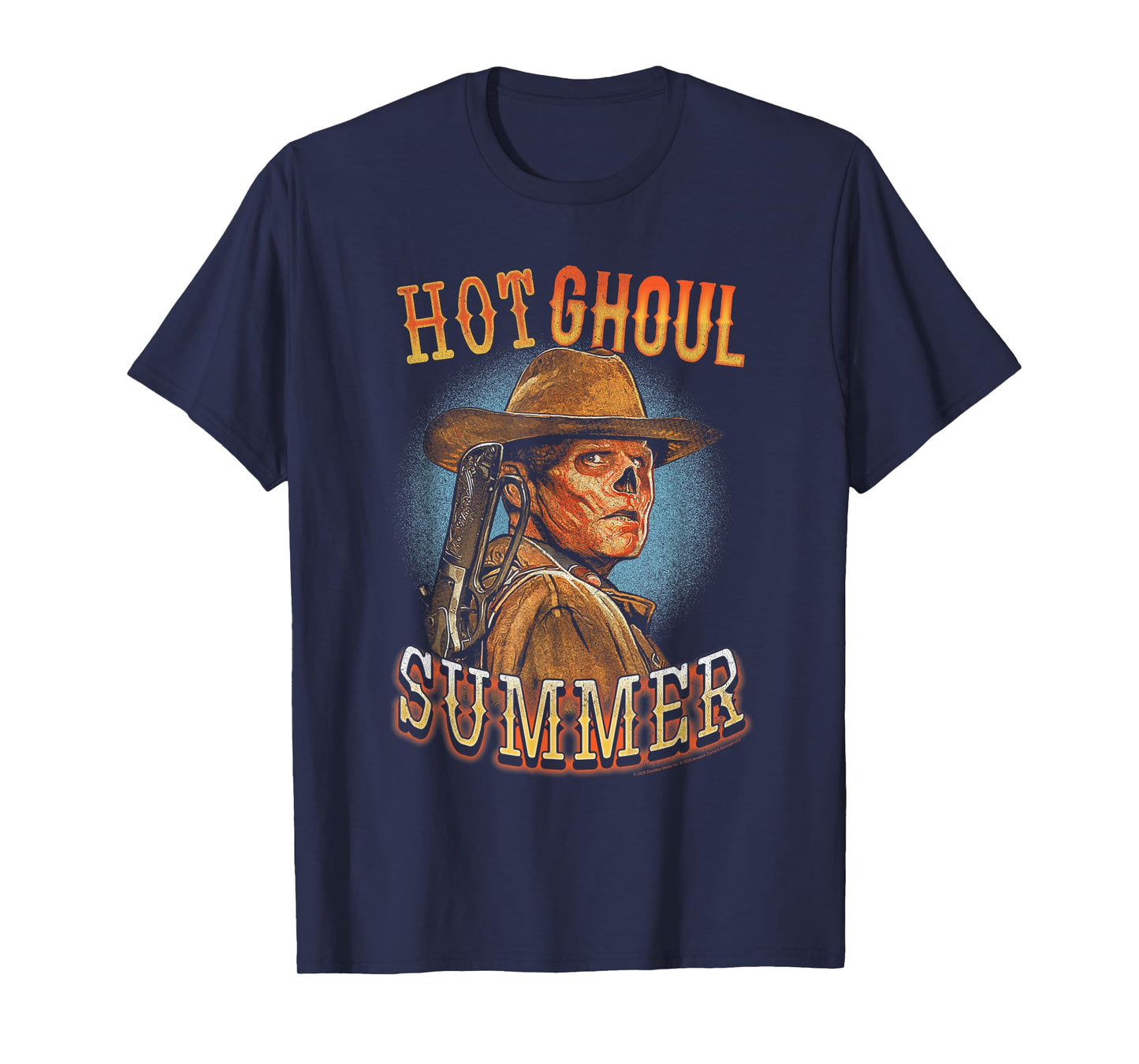 Fallout Hot Ghoul Summer Wild West Spooky Gamer TV Show T-Shirt