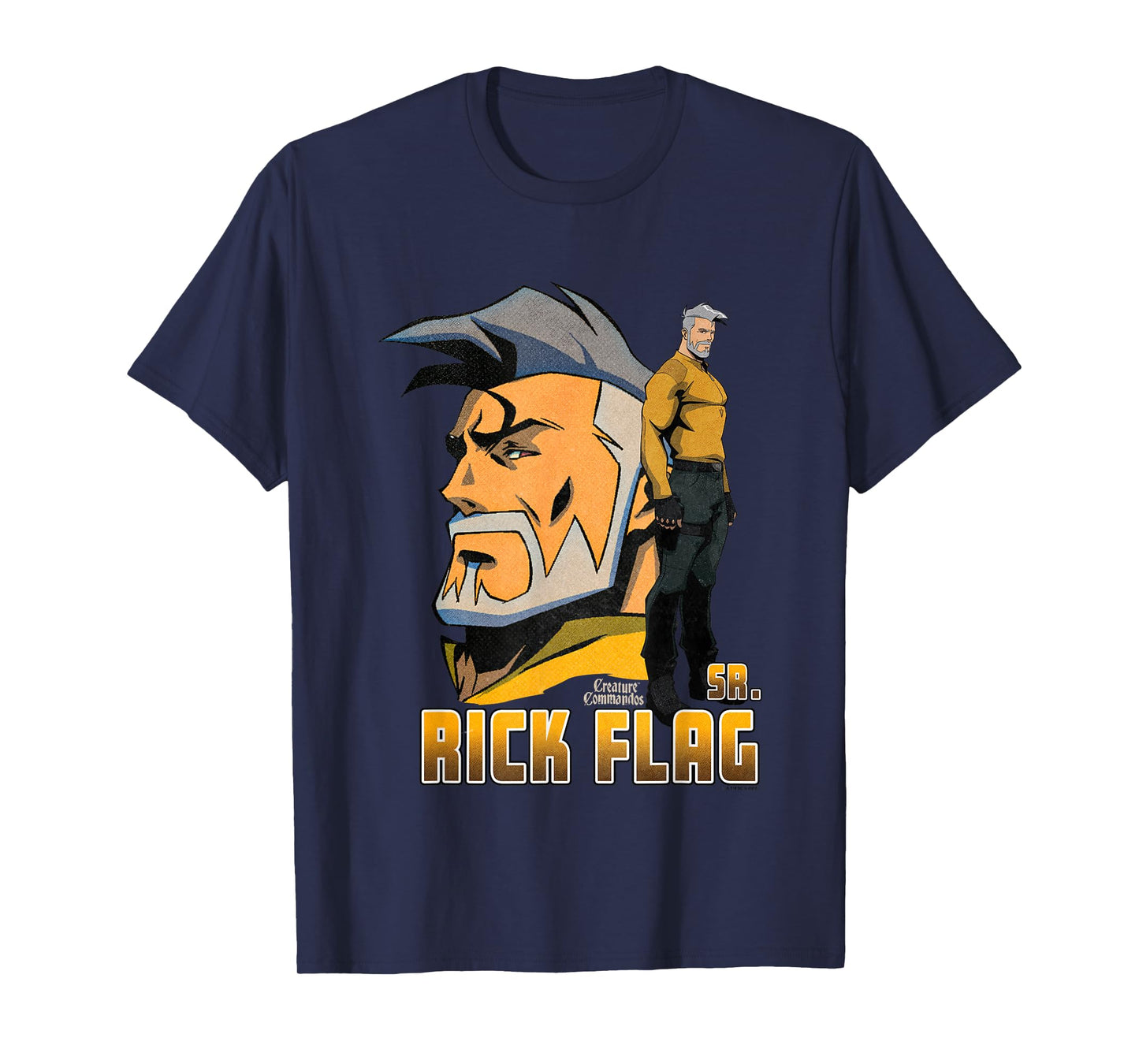 Creature Commandos Rick Flag Sr. Showcase T-Shirt