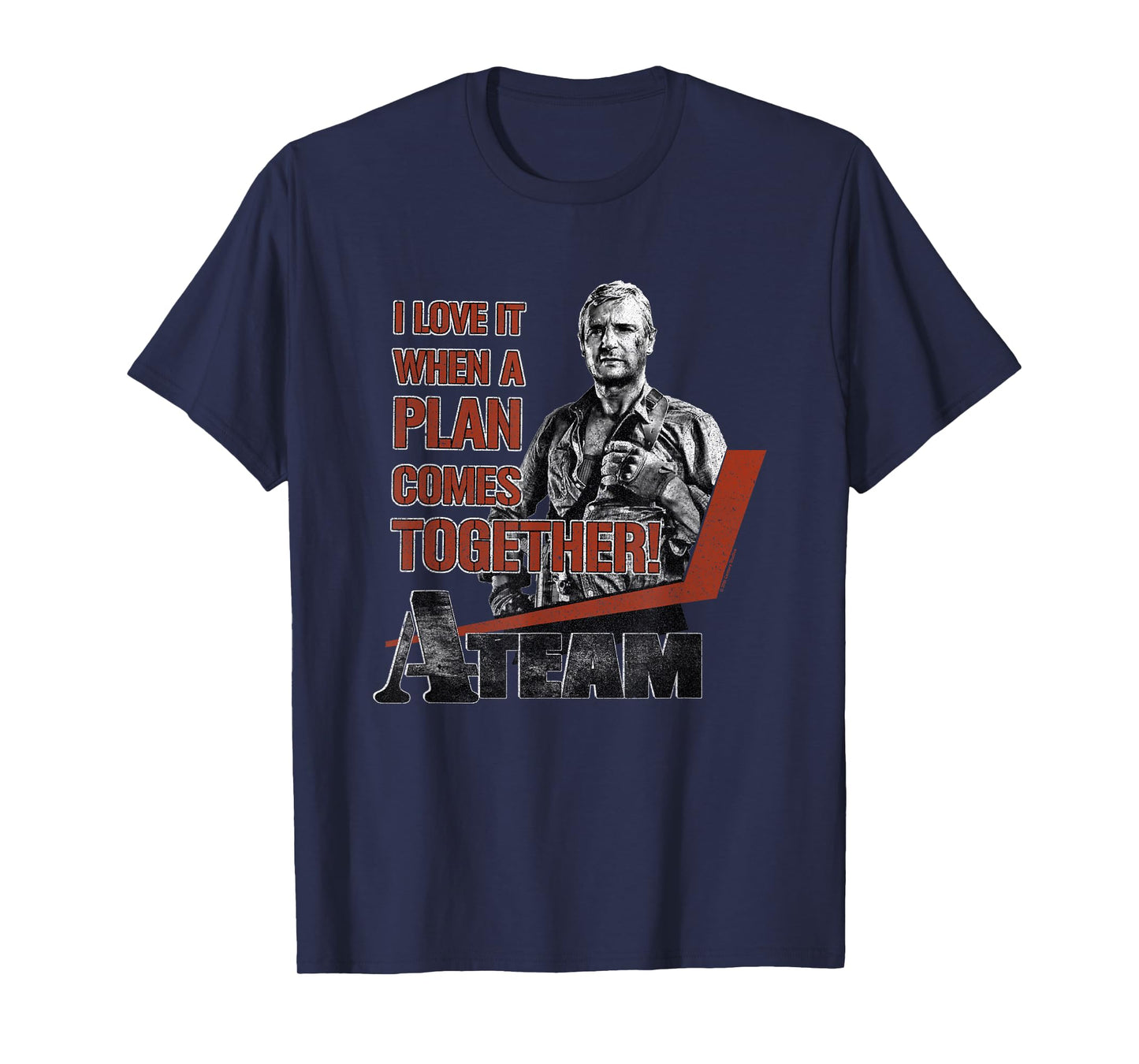 The A-Team Hannibal I love It When A Plans Comes Together! T-Shirt