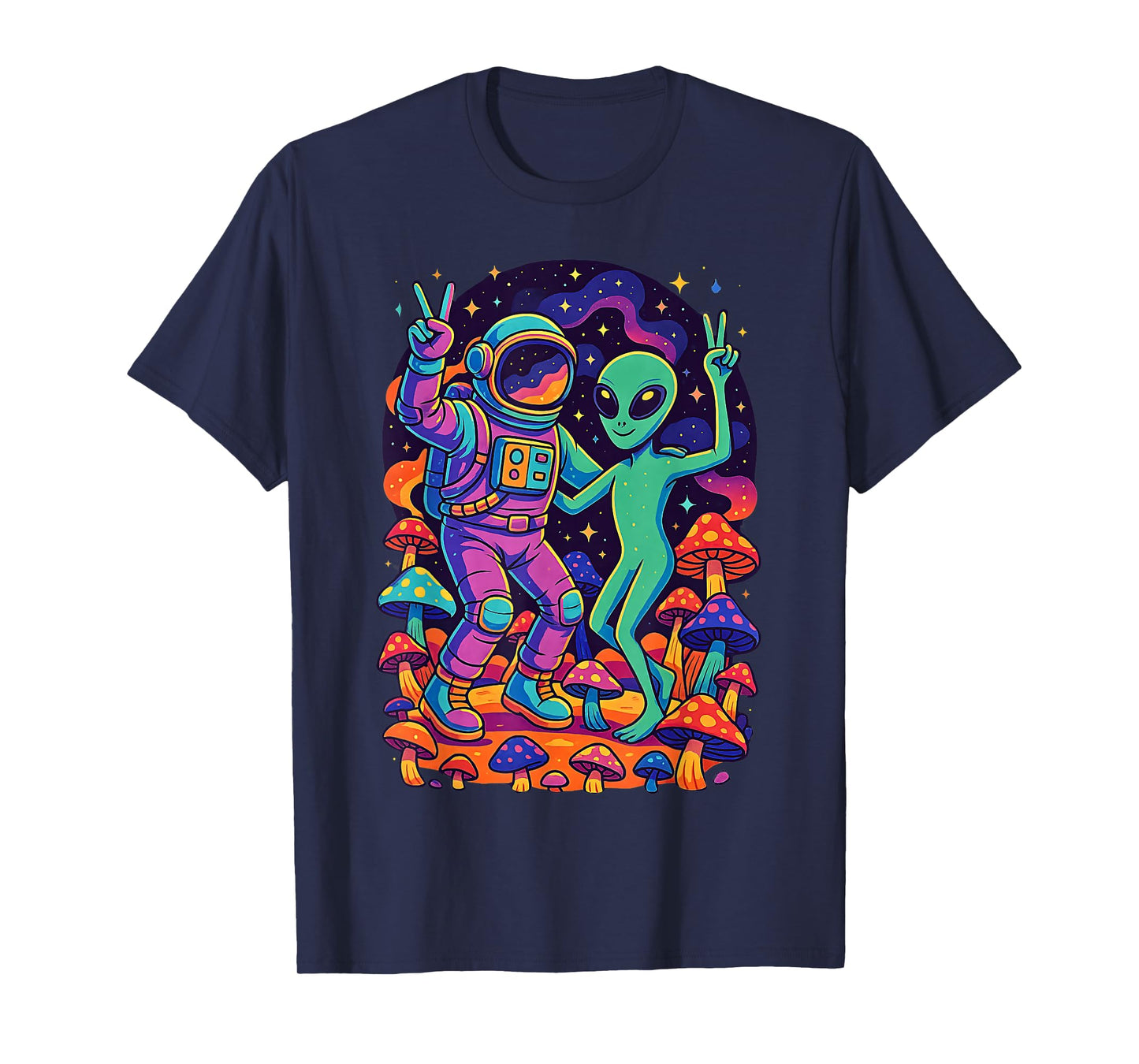 Trippy EDM Rave Outfits Festival Electronic Music Men Women T-Shirt
