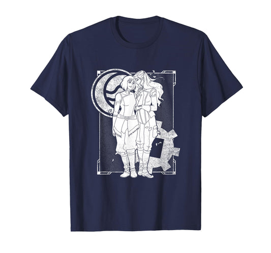 The Legend of Korra & Asami Love Nouveaux T-Shirt