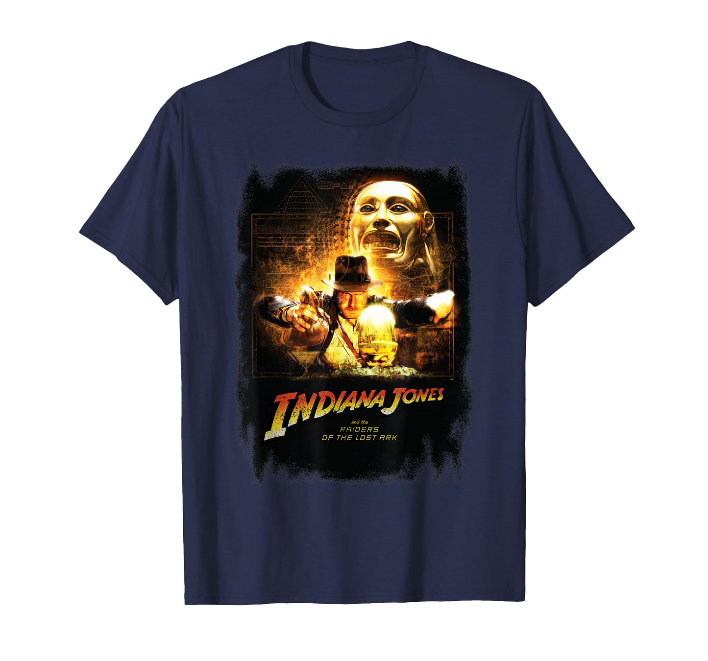 Lucasfilm Indiana Jones Raiders of The Lost Ark Idol Scene T-Shirt