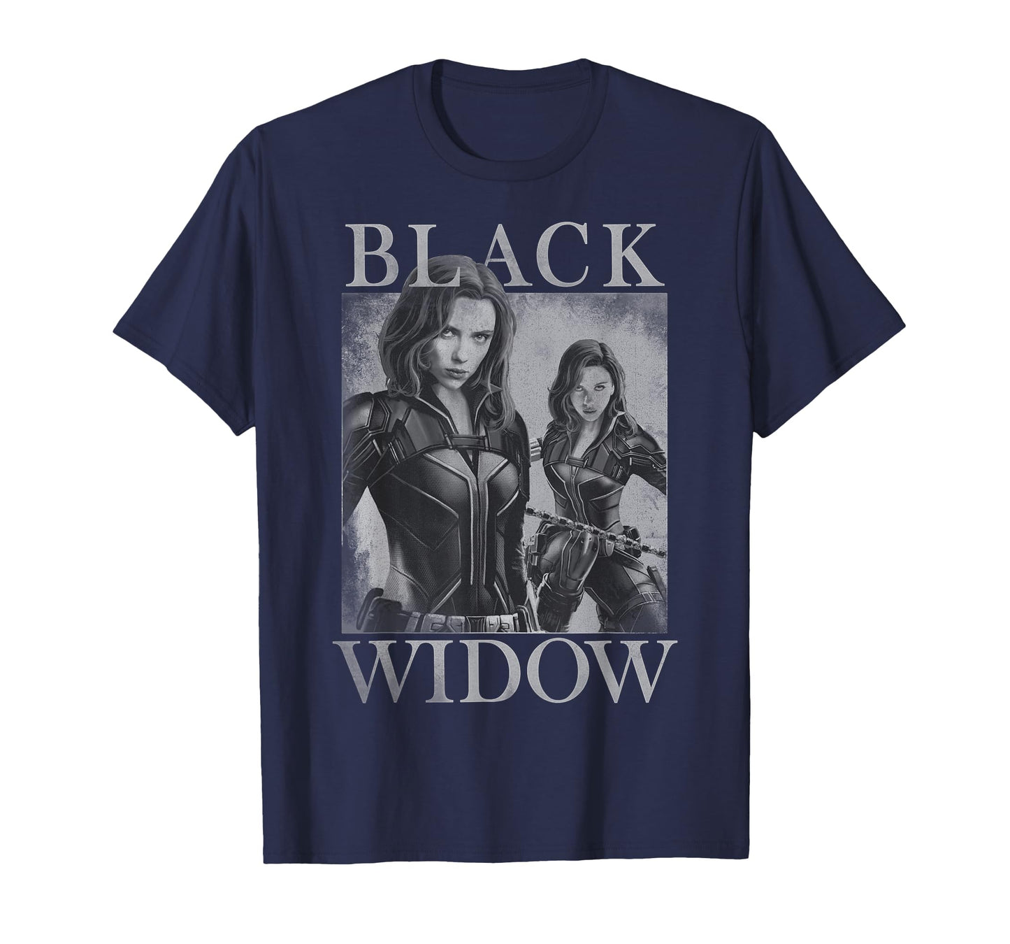 Marvel Black Widow Double Portrait T-Shirt